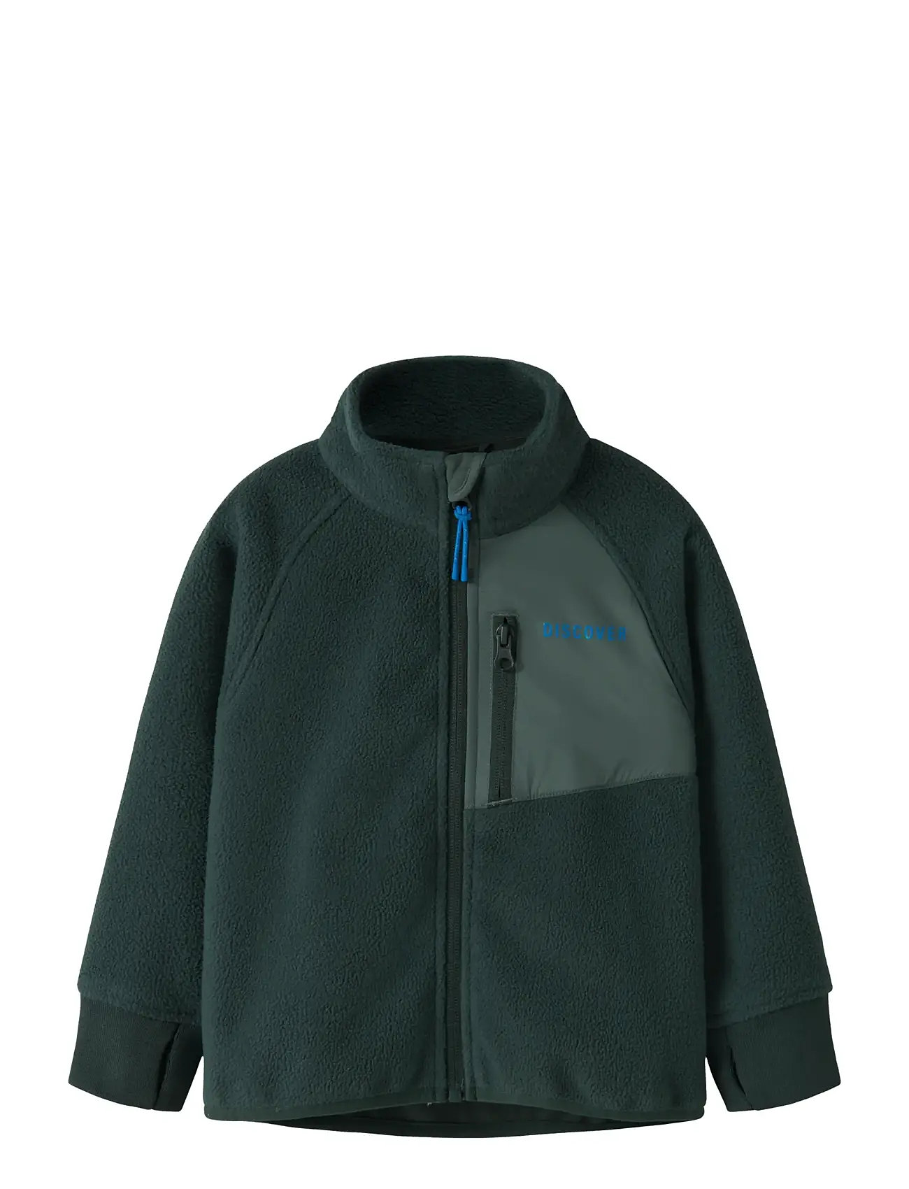 NAME IT Nmnmove03 Windfleece Jacket2 Fo Grün - 110 - Kinder