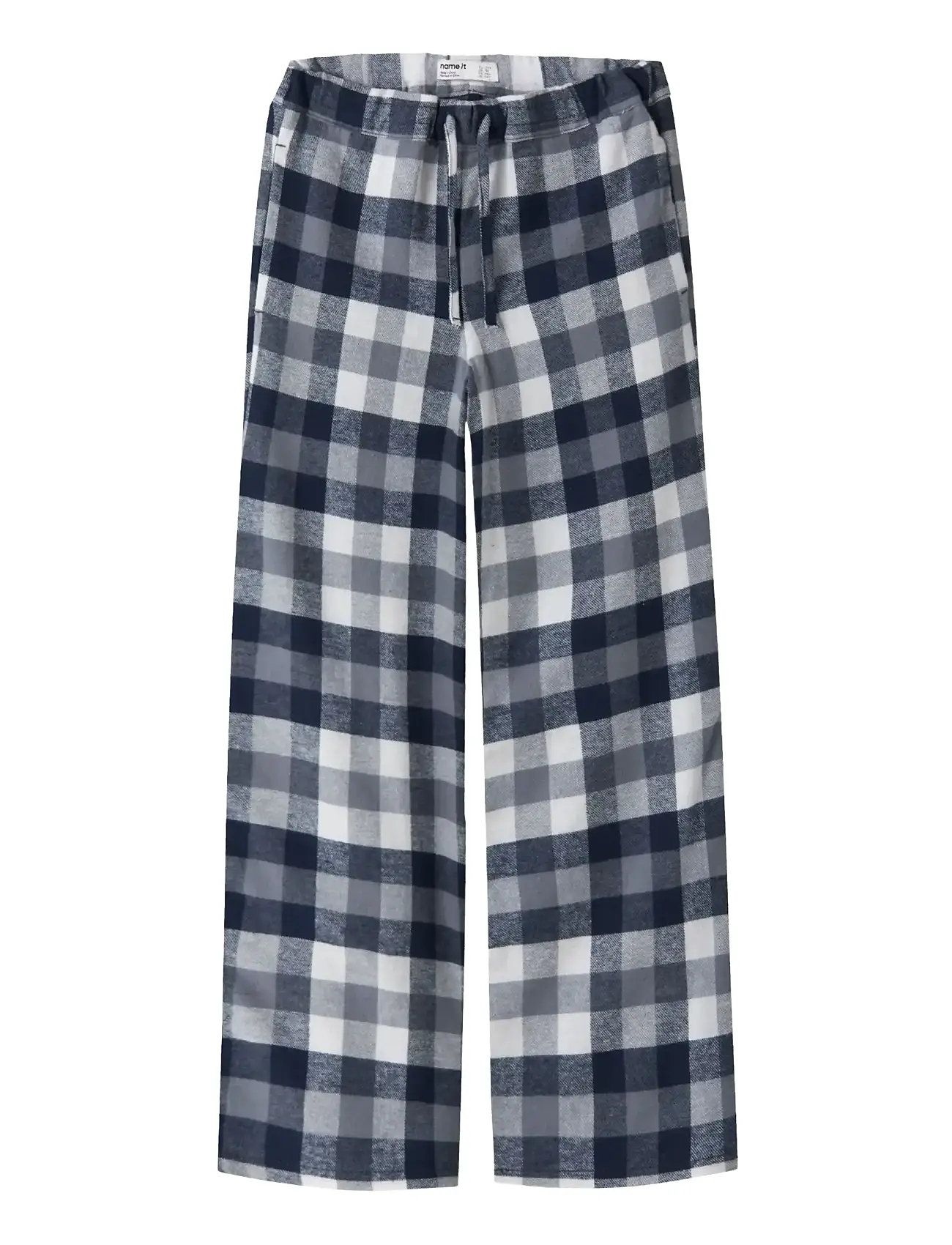 name it Nkmraul Pant Box, 116, Blue, Pyjamas > Pyjamasbukser, Børn