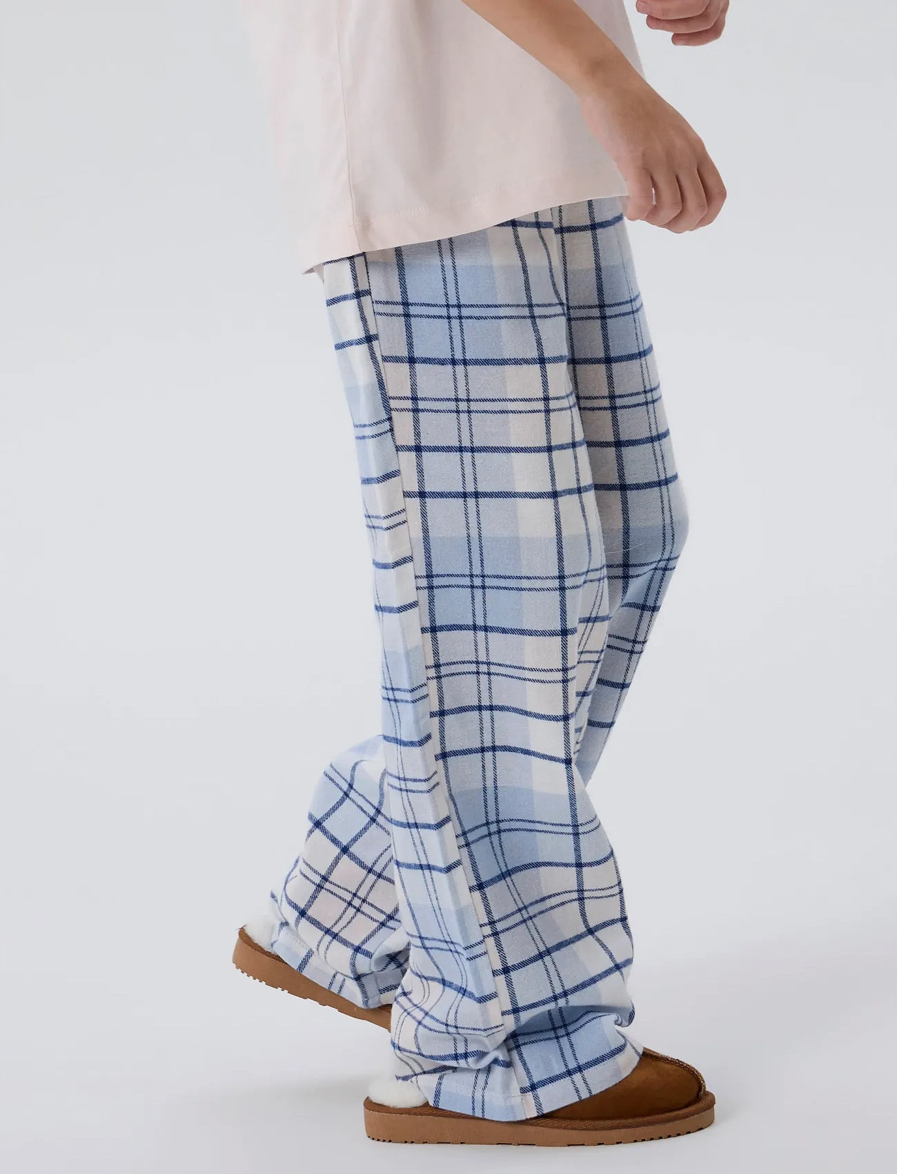 name it Nkfrikka Pant Box, 128, Blue, Pyjamas > Pyjamasbukser, Børn