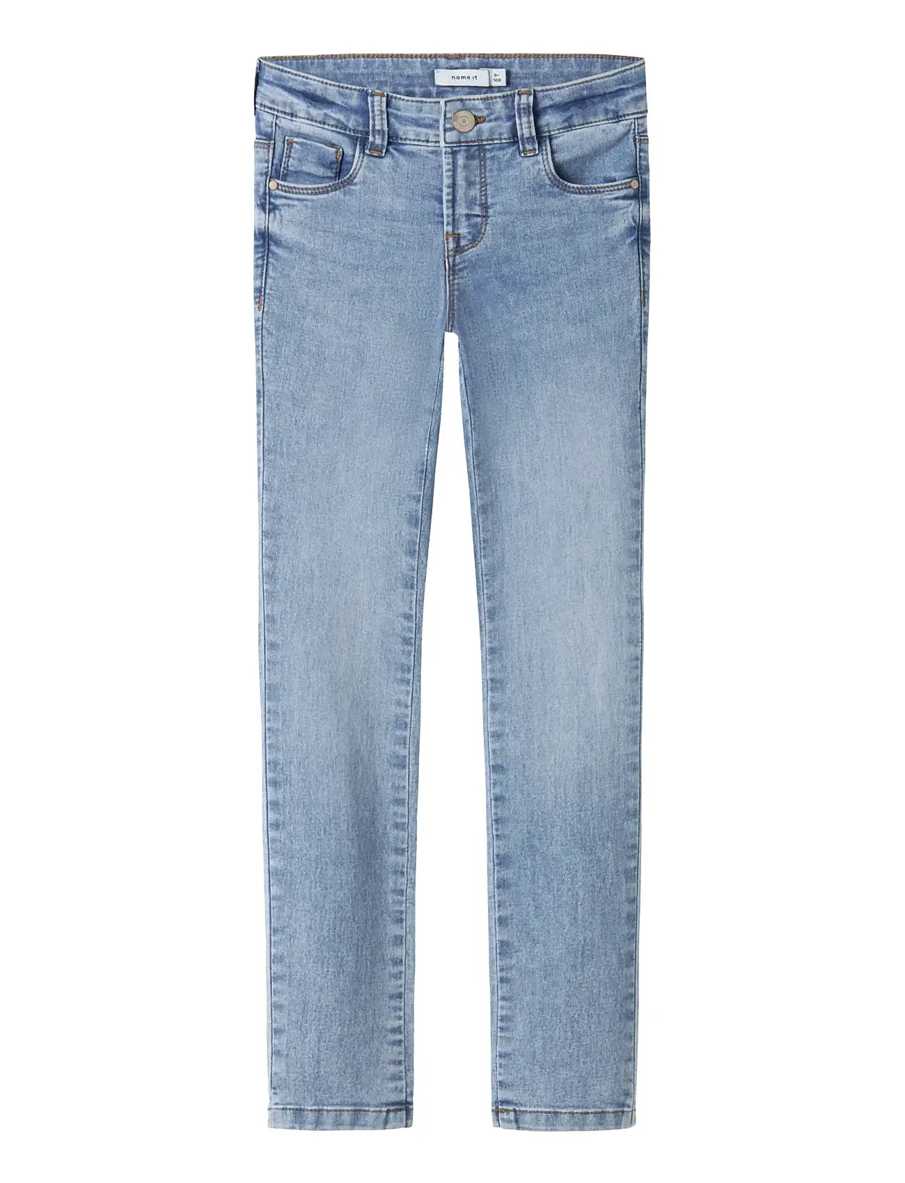 NAME IT Nkfpolly Skinny Jeans 5070-Lm Noos Blau - 146 - Kinder