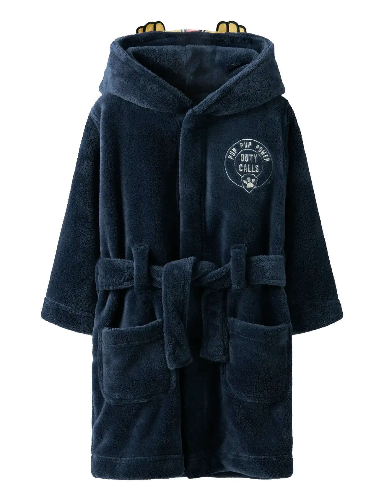 NAME IT Nmmnasir Paw Bathrobe Cplg Navy - 98 - Kinder