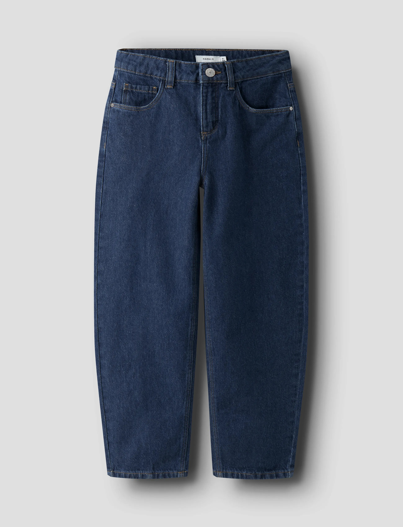 name it Nkfbella Balloon Jeans 2105-Rm B, 134, Blue, Jeans > Løse Jeans, Børn