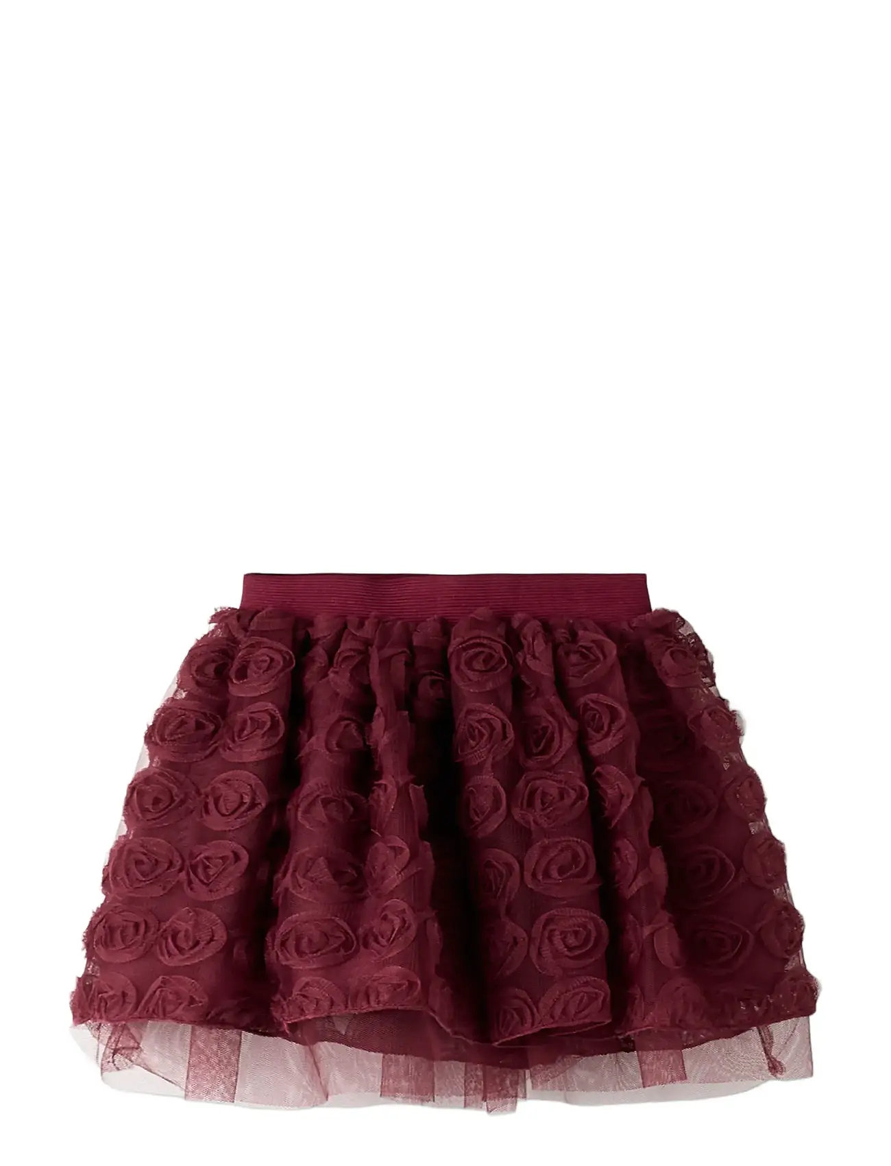 name it Nmfsykia Tulle Skirt, 98, Burgundy, Nederdele > Tylskørter, Børn