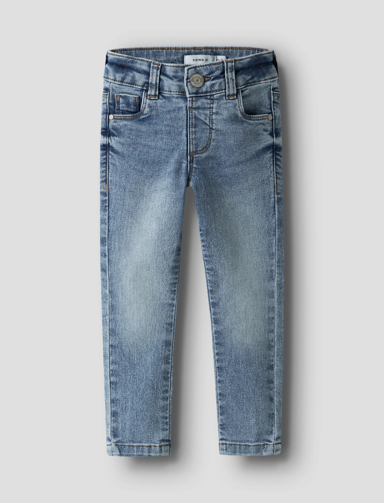 name it Nmfpolly Skinny Jeans 5070-Lm Noos, 110, Blue, Jeans > Skinny Jeans, Børn