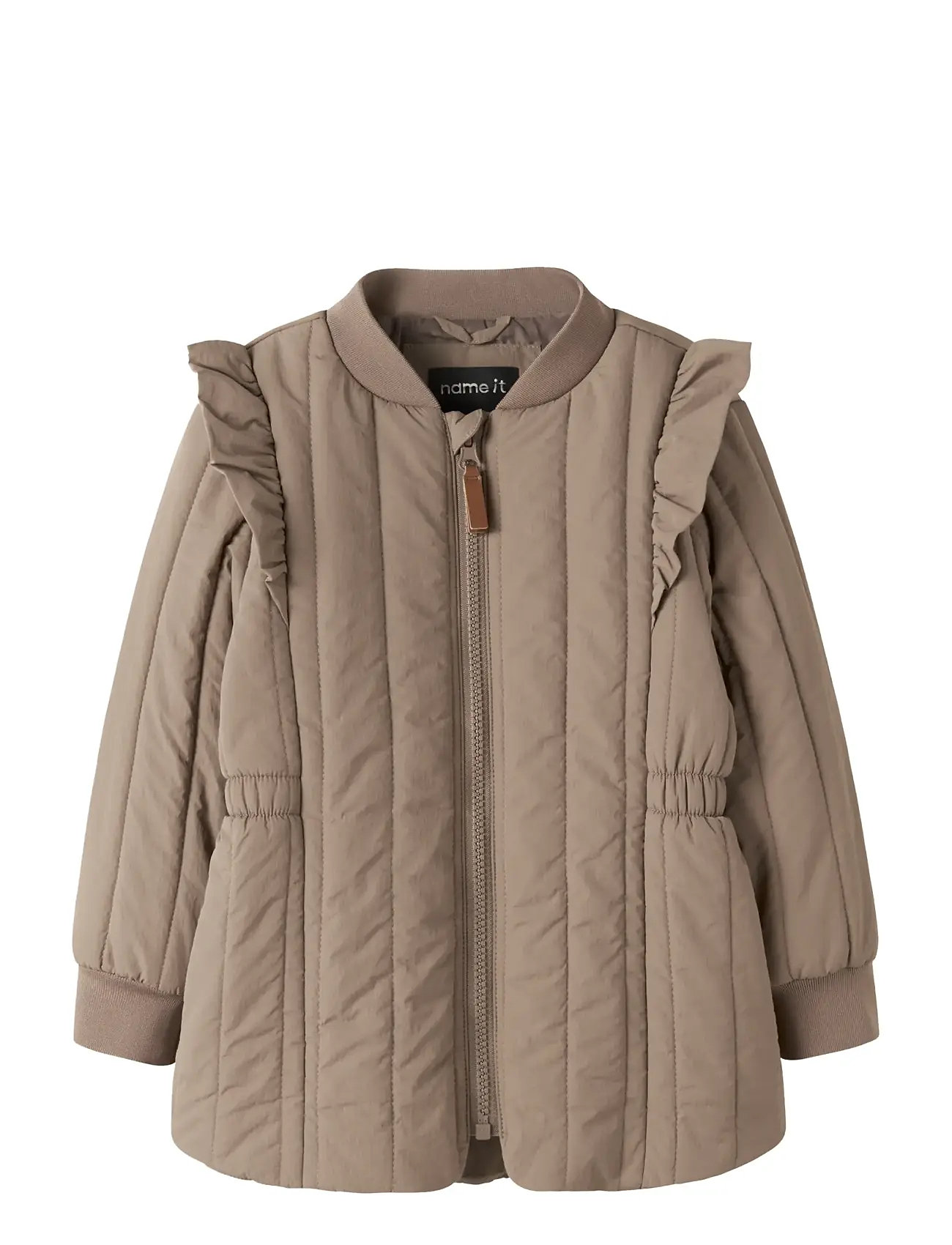 NAME IT Nmfmelody Quilt Jacke Tb Braun - 104 - Kinder