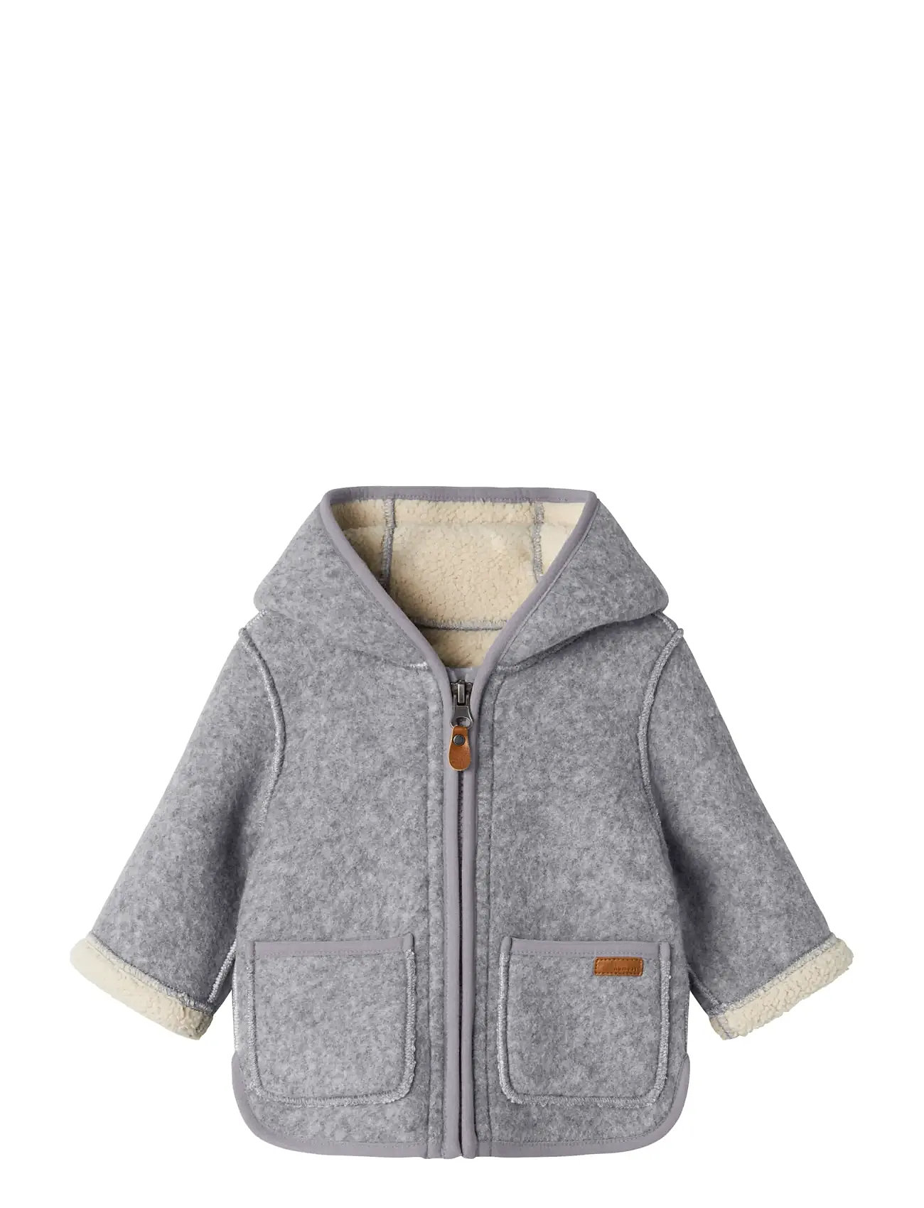 NAME IT Nbnmily Jacket3 Grau - 68 - Kinder