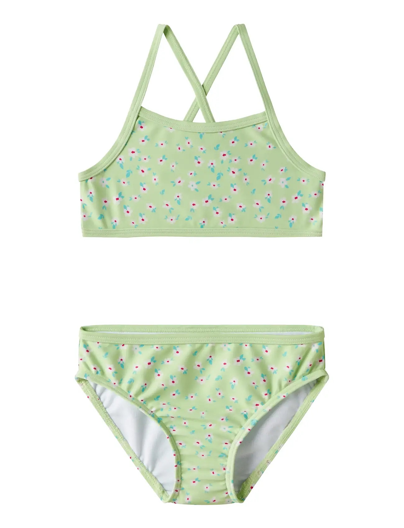 NAME IT Nmfzizla Bikini Box Tb Grün - 122-128 - Kinder