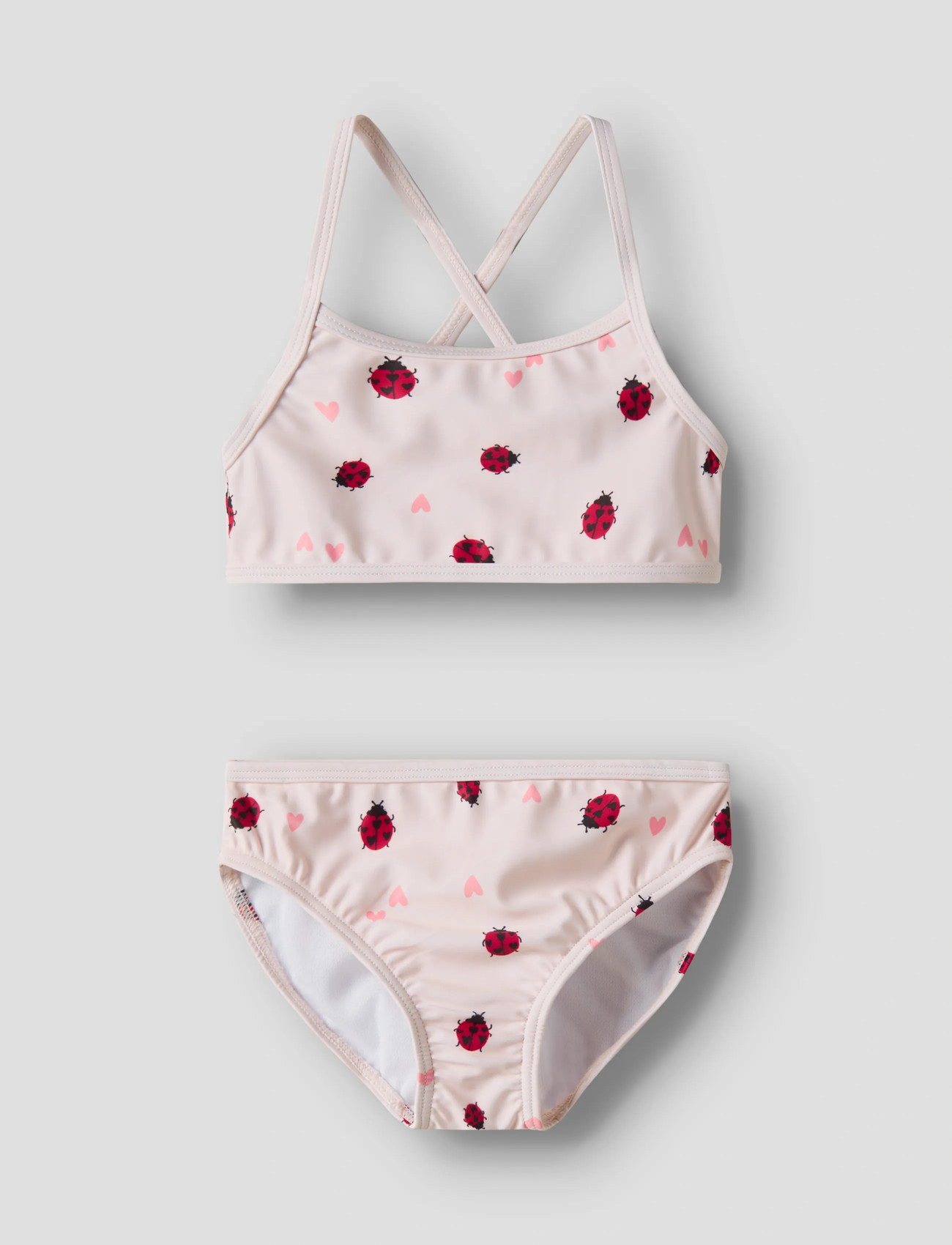 name it Nmfzizla Bikini Box Tb, 122-128, Pink, Badetøj > Bikinier, Børn