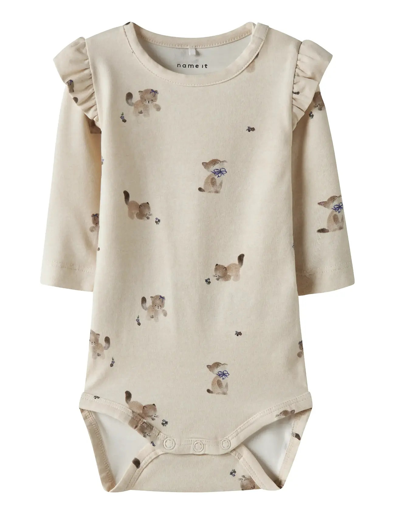 NAME IT Nbftanny Ls Body Beige - 50 - Kinder
