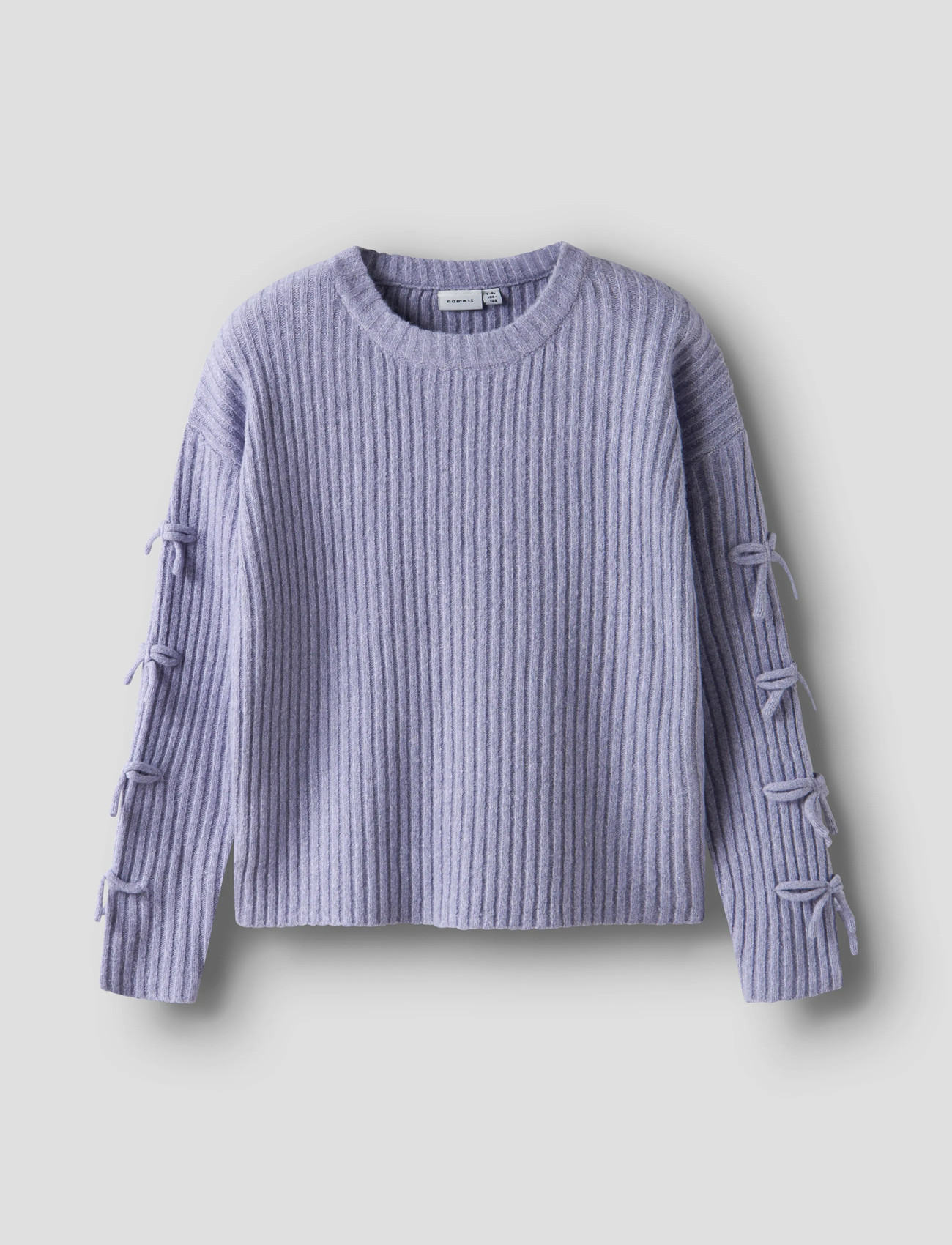 name it Nkftarin Ls Knit, 122-128, Purple, Strik > Pullovere, Børn