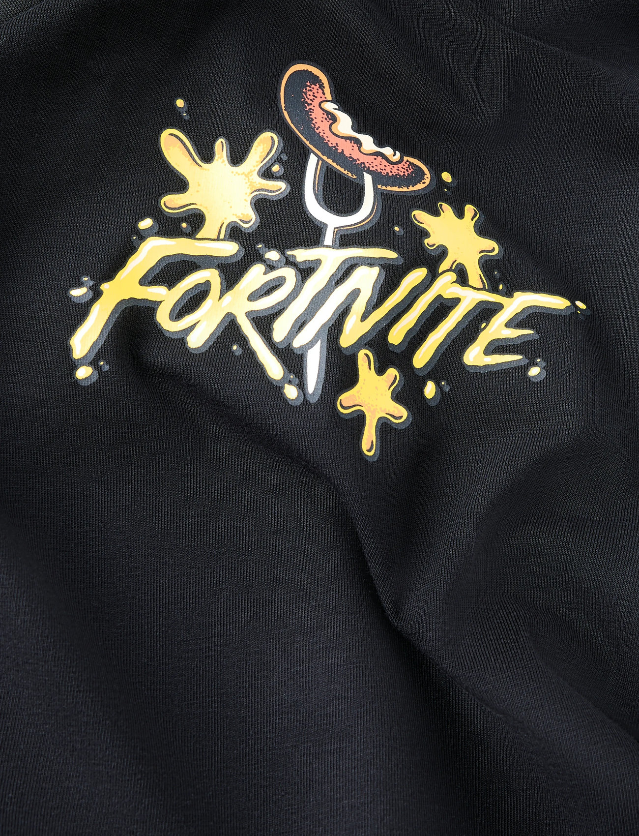 name it Nkmjurg Fortnite Nreg Ss Top Bfu, 116, Black, T-Shirts > Kortærmede, Børn