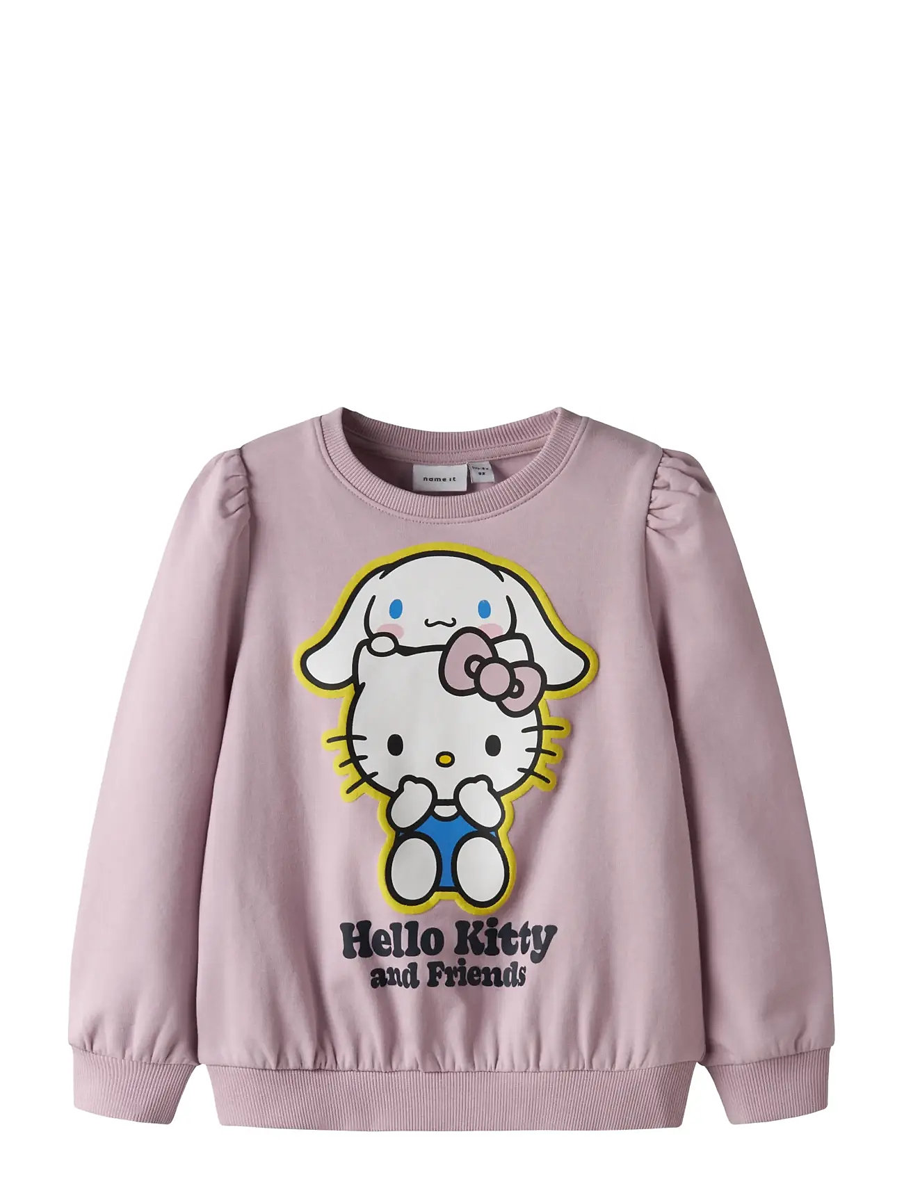 NAME IT Nmfdurita Hellok Sweat Bru Sky Pink - 110 - Kinder