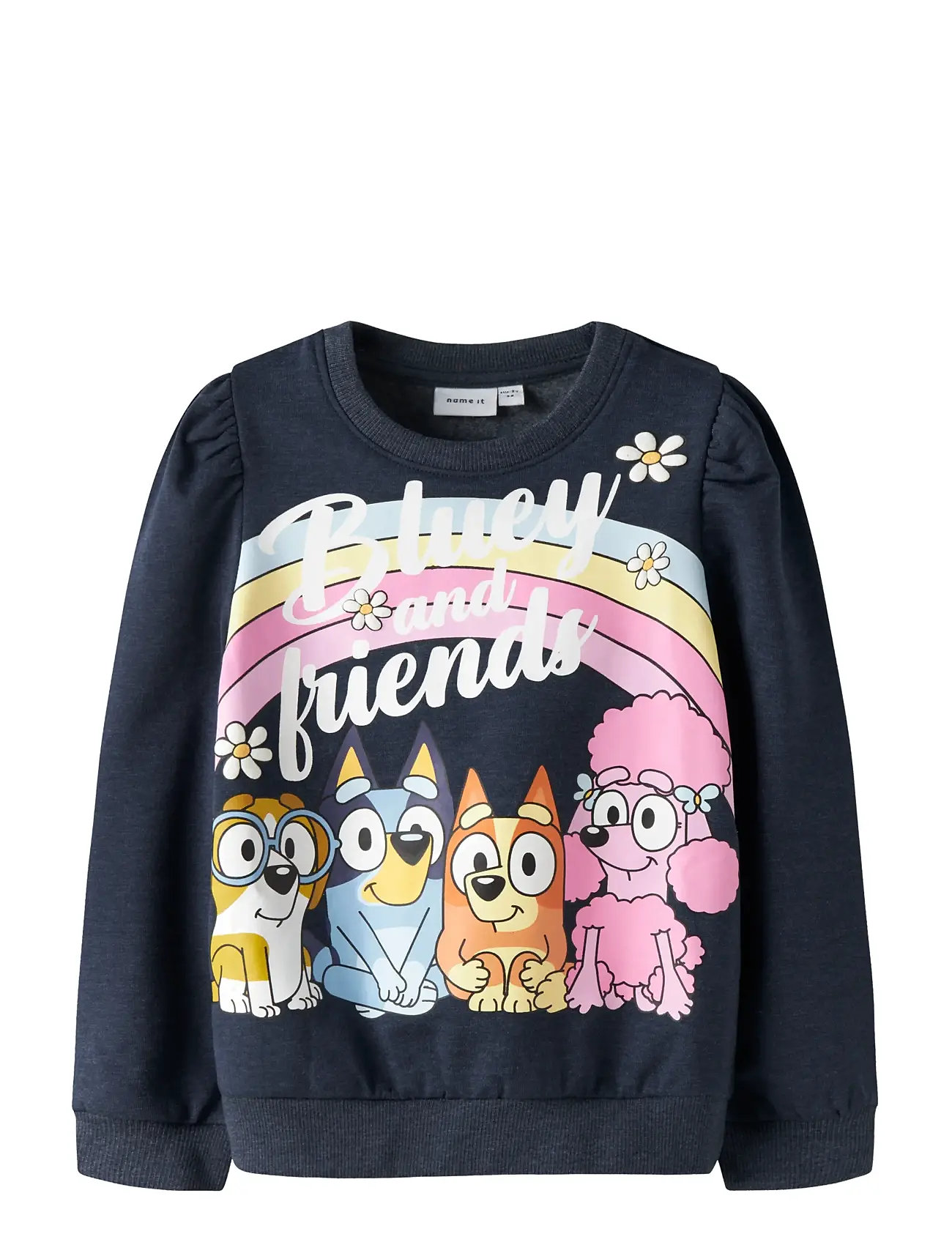 NAME IT Nmfjenney Bluey Sweat Bru Sky Navy - 92 - Kinder