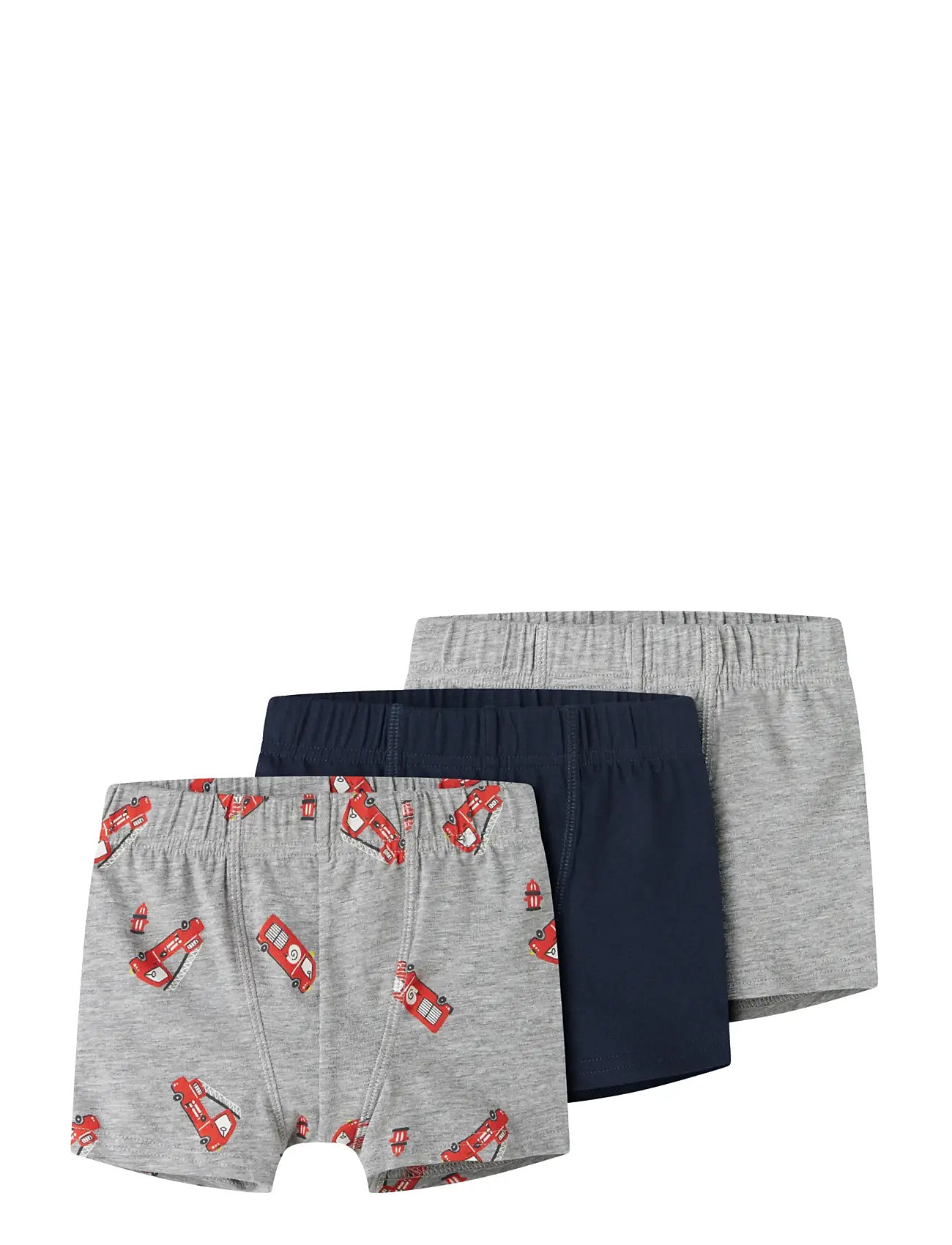 NAME IT Nmmtights 3P Grau Firetruck Noos Grau - 110 - Kinder