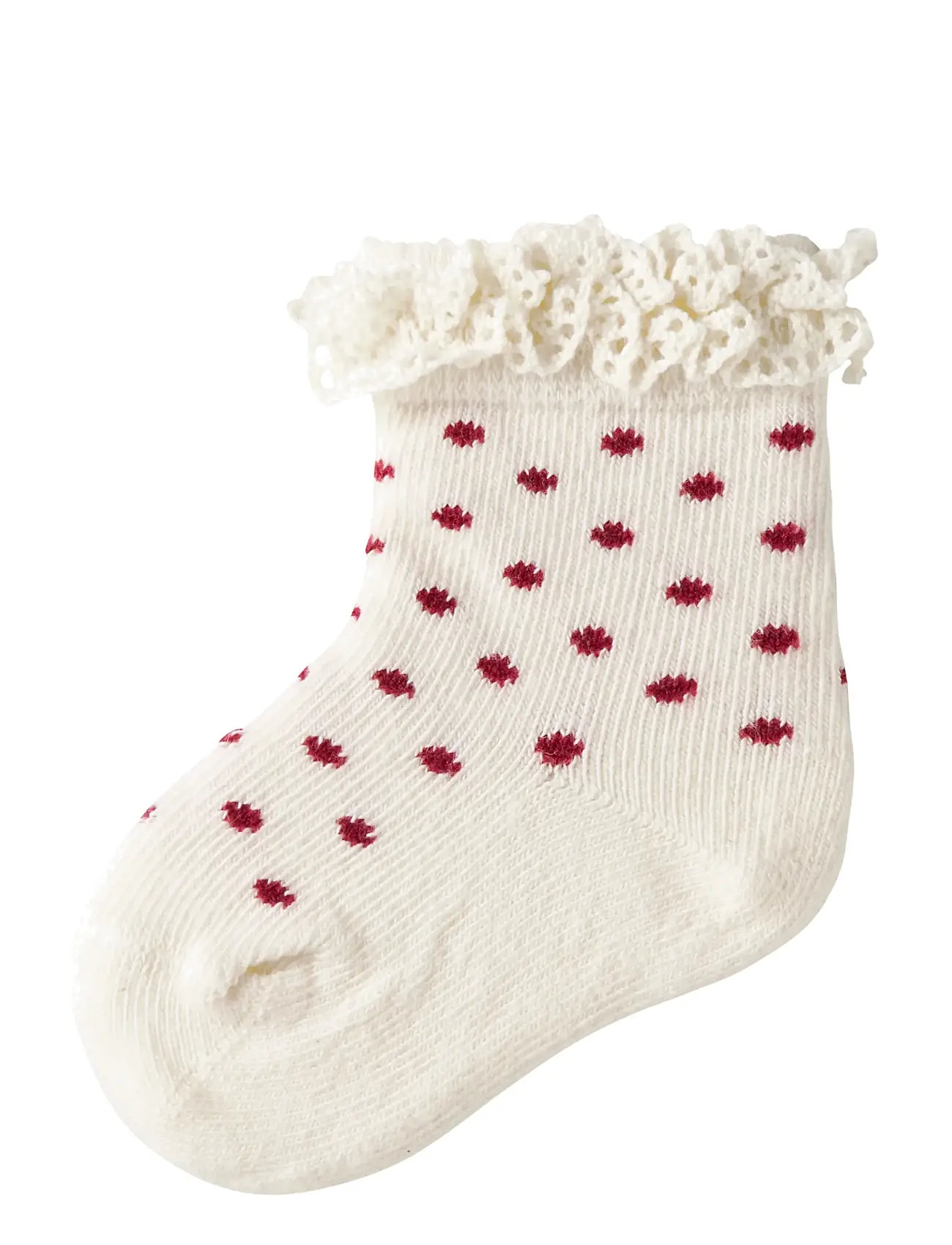 NAME IT Nbfbyra Socke Cream - 74-80 - Kinder