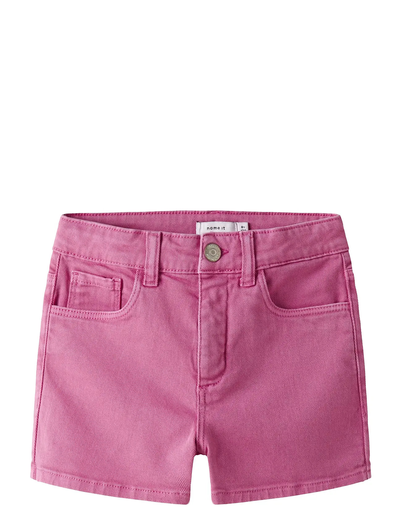 NAME IT Nkfrose Mom Twill Shorts 1081-Bk Noos Pink - 92 - Kinder