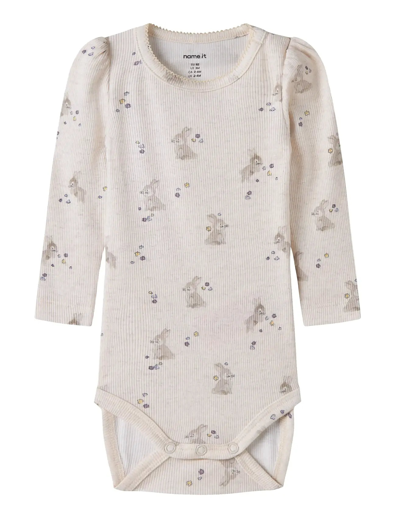NAME IT Nbfdiakab Ls Body Beige - 62 - Kinder
