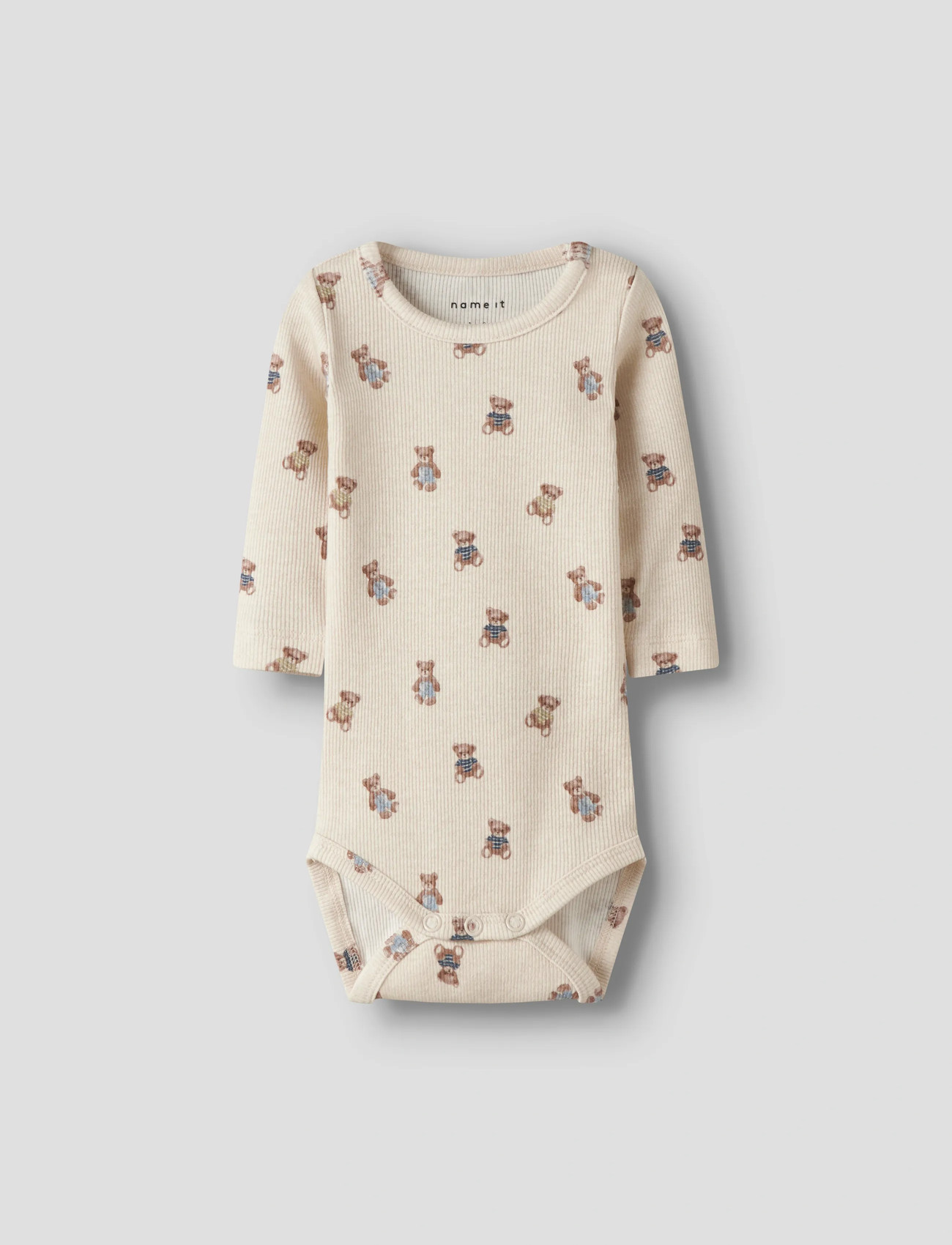 name it Nbmdenkab Ls Body, 62, Cream, Bodys > Langærmede, Børn