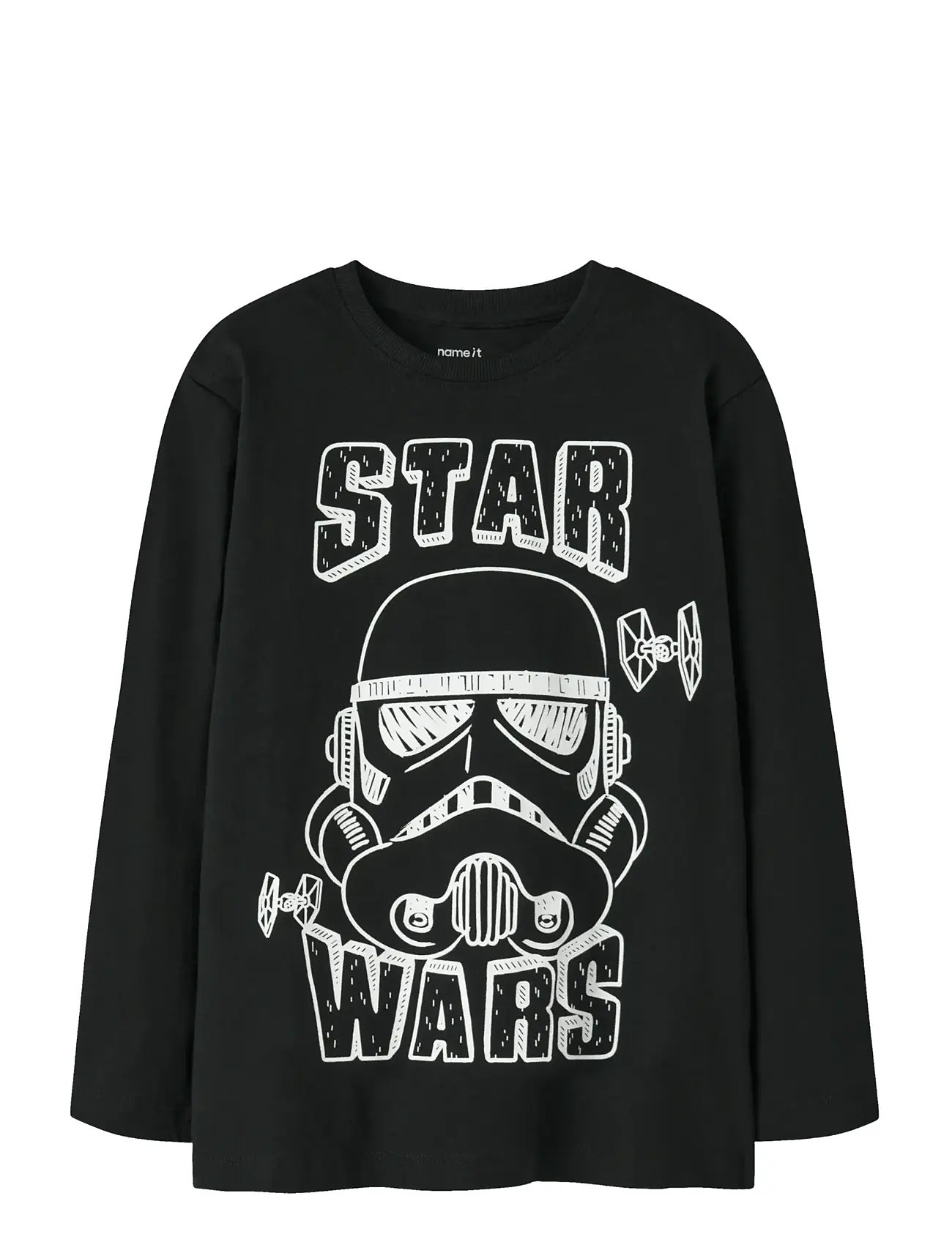 NAME IT Nkmvolt Starwars Ls Oberteil Bfu Schwarz - 116 - Kinder