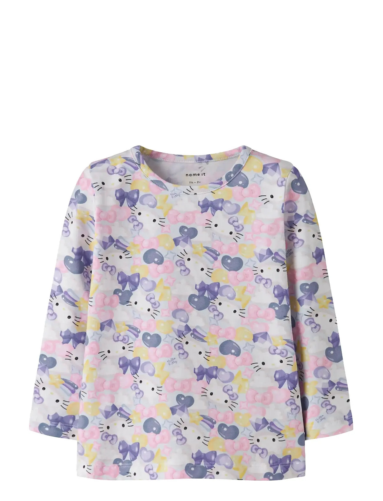 NAME IT Nmffimi Hellok Ls Oberteil Sky Lila - 92 - Kinder