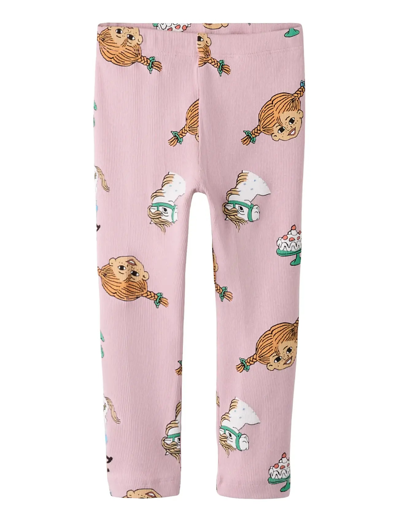 NAME IT Nmfsoca Pippi Legging Lnoos Sky Pink - 98 - Kinder