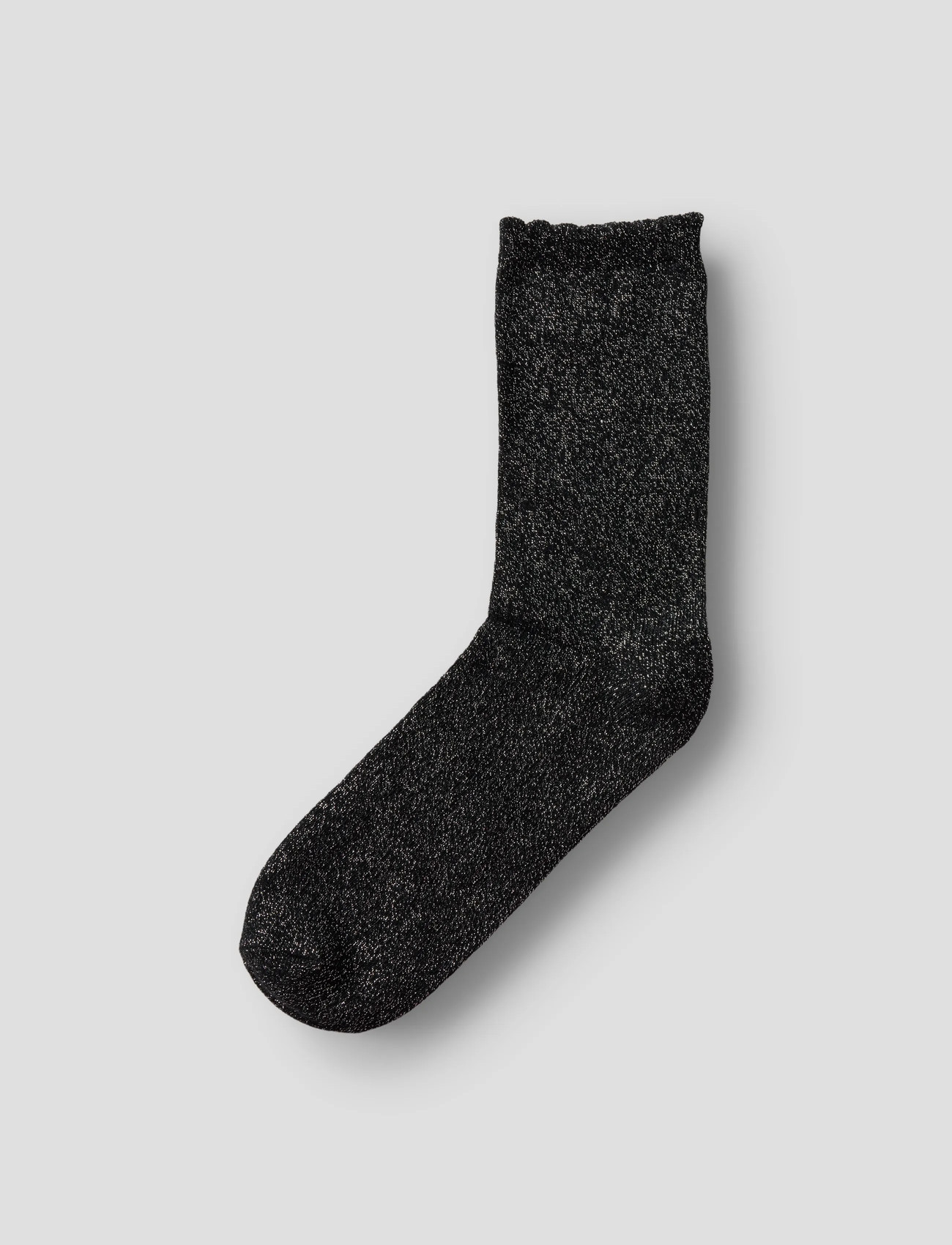 name it Nkfglitter Sock Noos, 31-33, Black, Sokker & Strømpebukser > Sokker, Børn