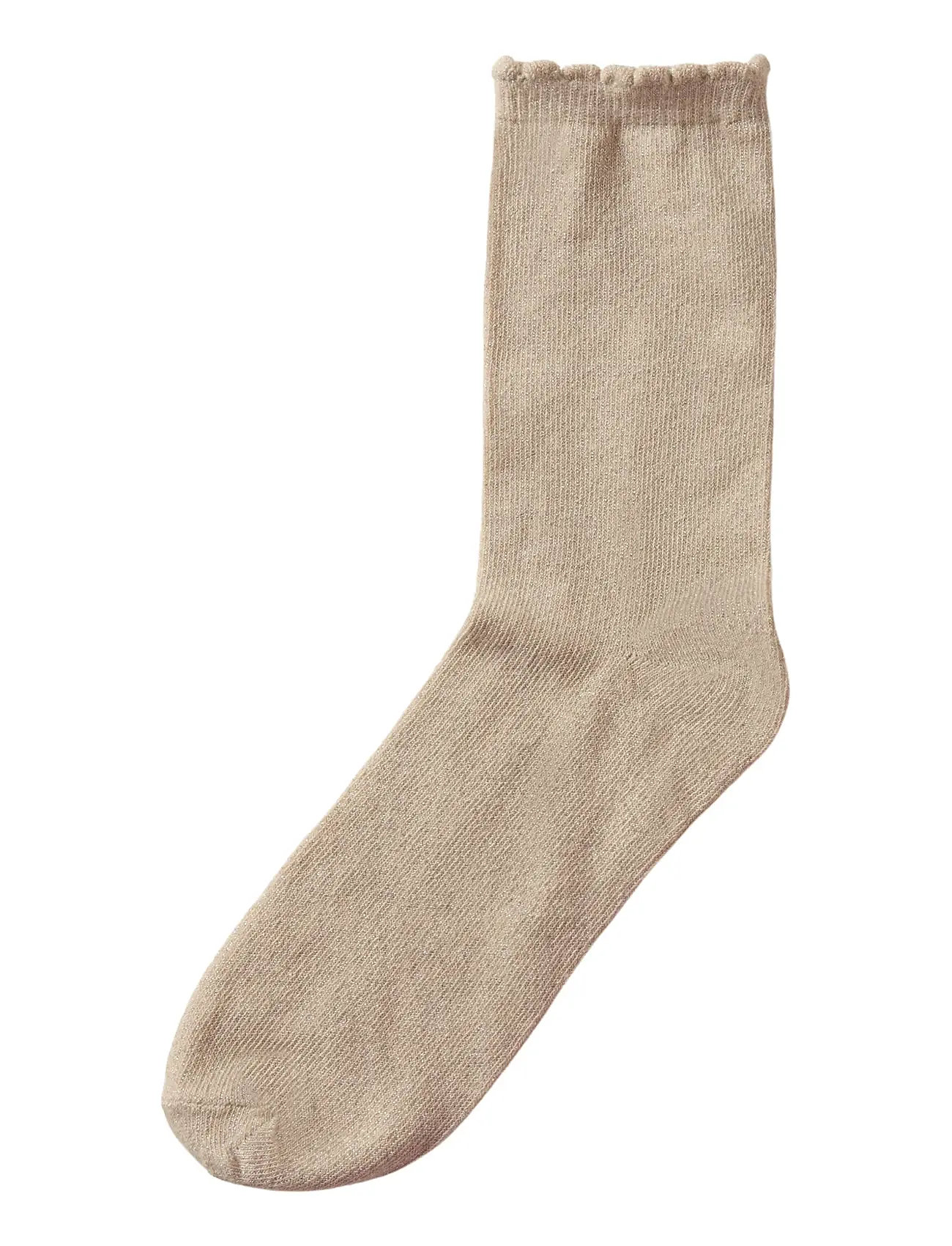 NAME IT Nkfglitter Socke Noos Beige - 31-33 - Kinder