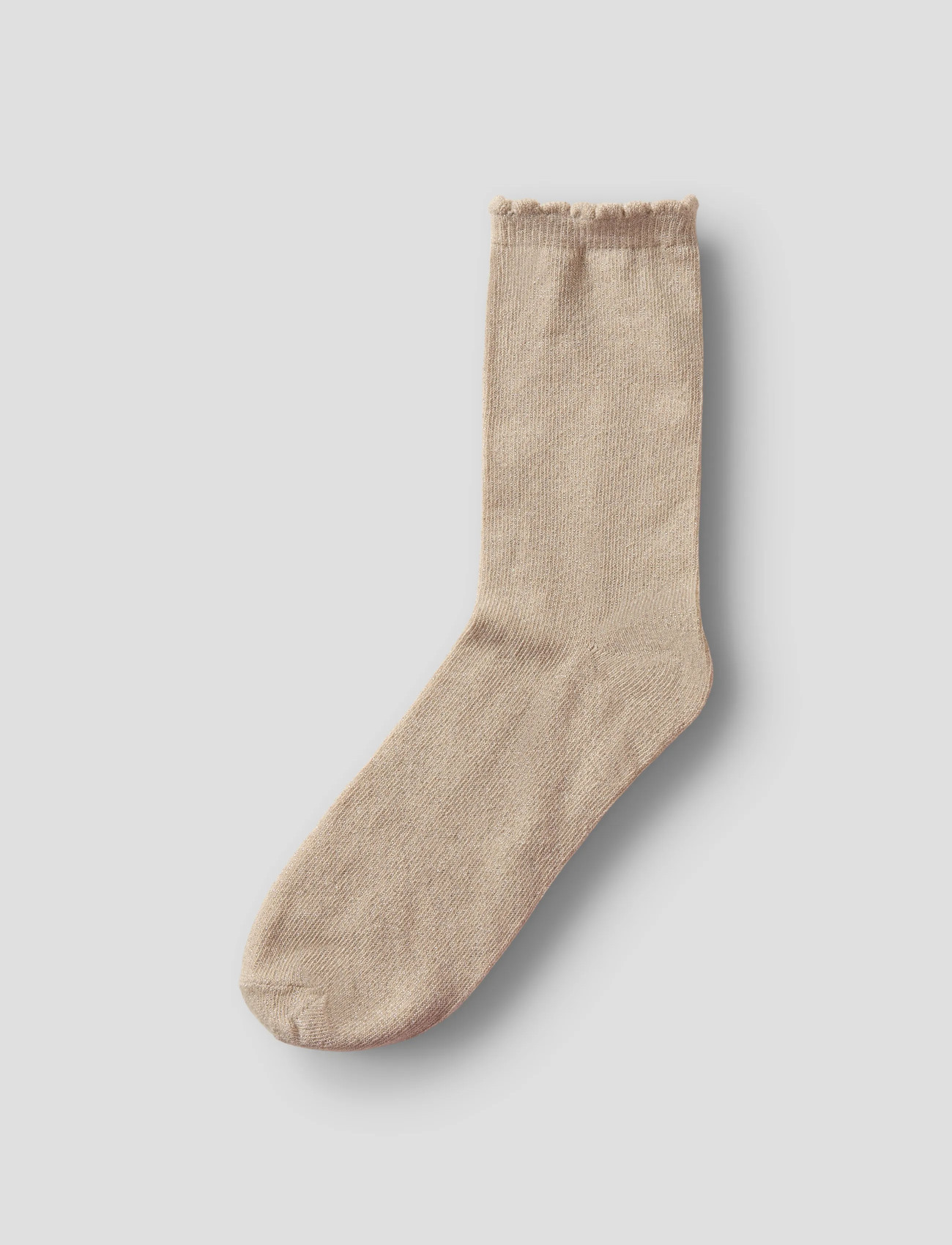name it Nkfglitter Sock Noos, 37-39, Beige, Sokker & Strømpebukser > Sokker, Børn