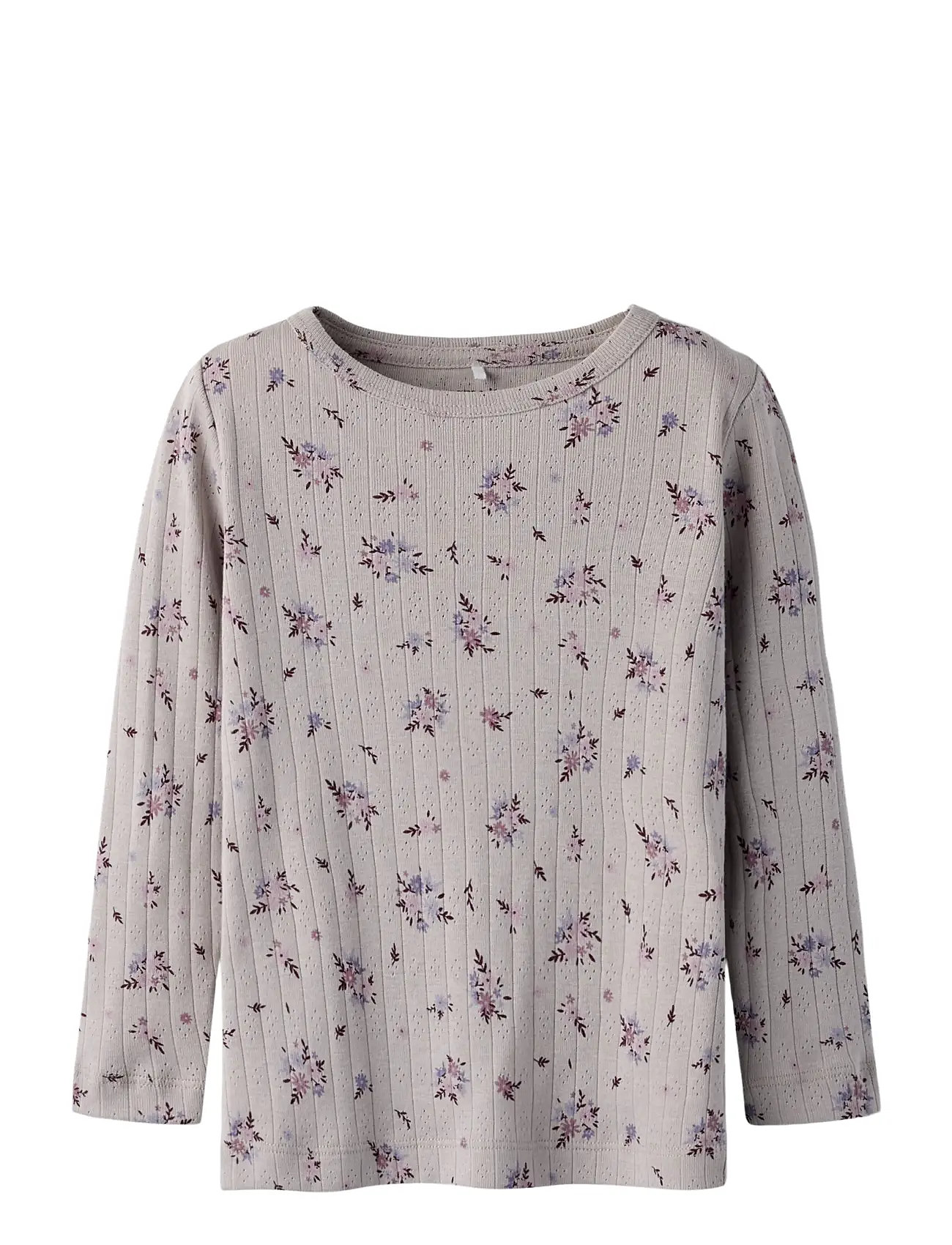 NAME IT Nmfsimone Ls Slim Oberteil Lila - 122-128 - Kinder