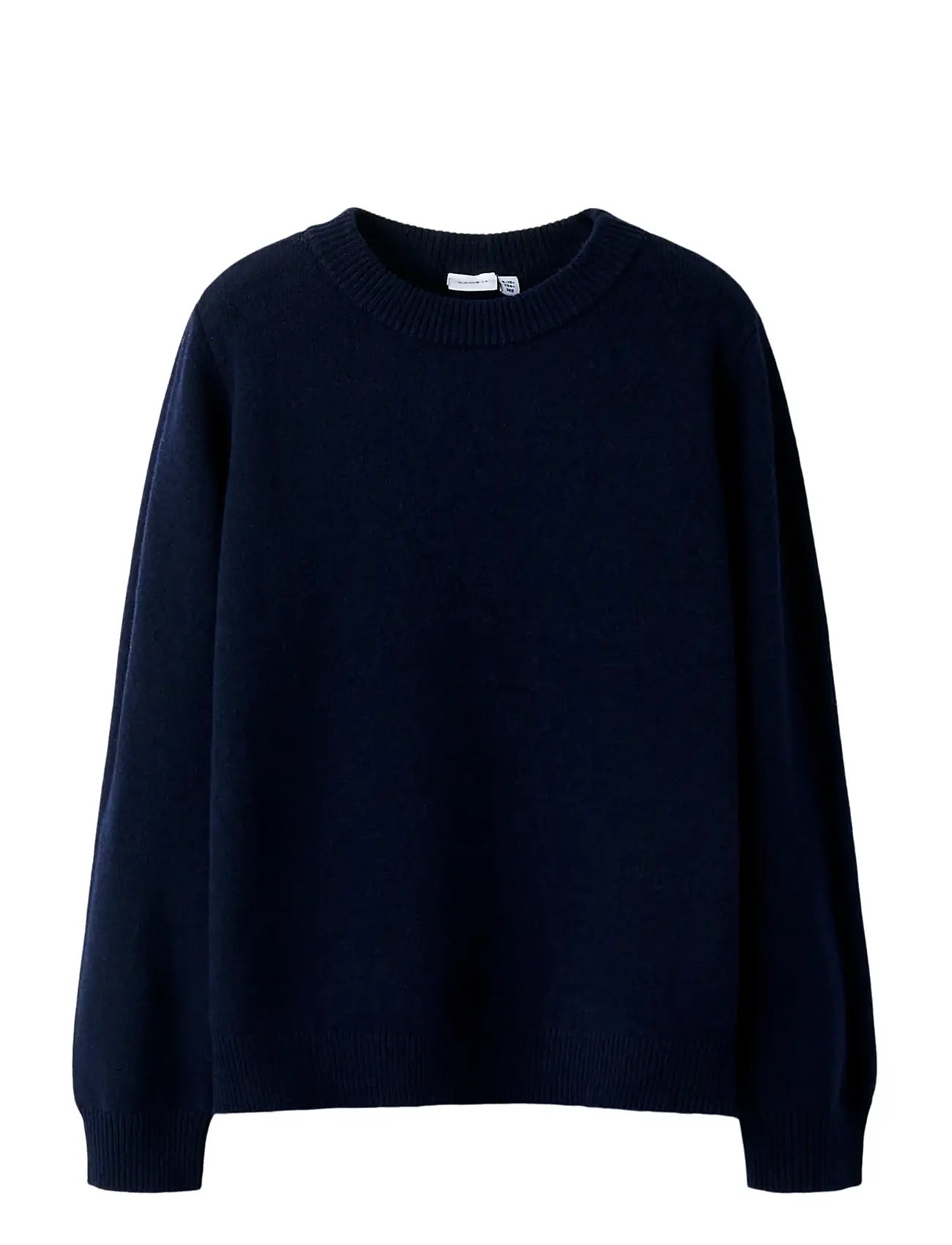 NAME IT Nkmsaxo Ls Knit Navy - 122-128 - Kinder