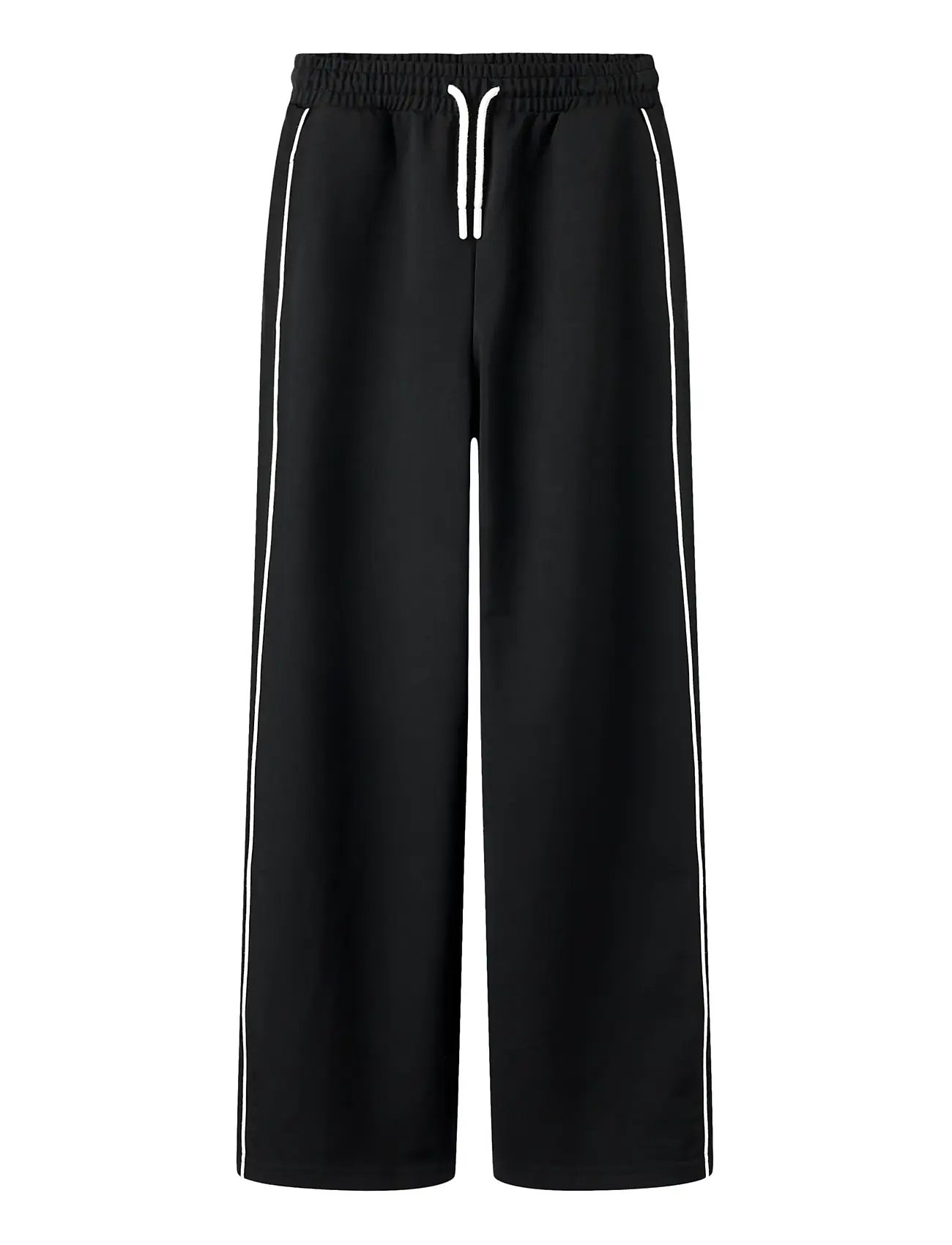 NAME IT Nkfsisa Wide Hose Swe Unb Schwarz - 128 - Kinder