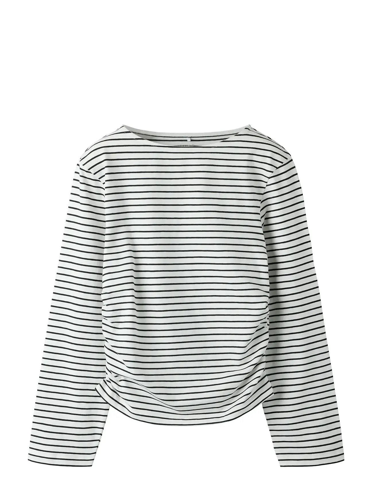 NAME IT Nkfsilke Ls Oberteil Schwarz - 122-128 - Kinder