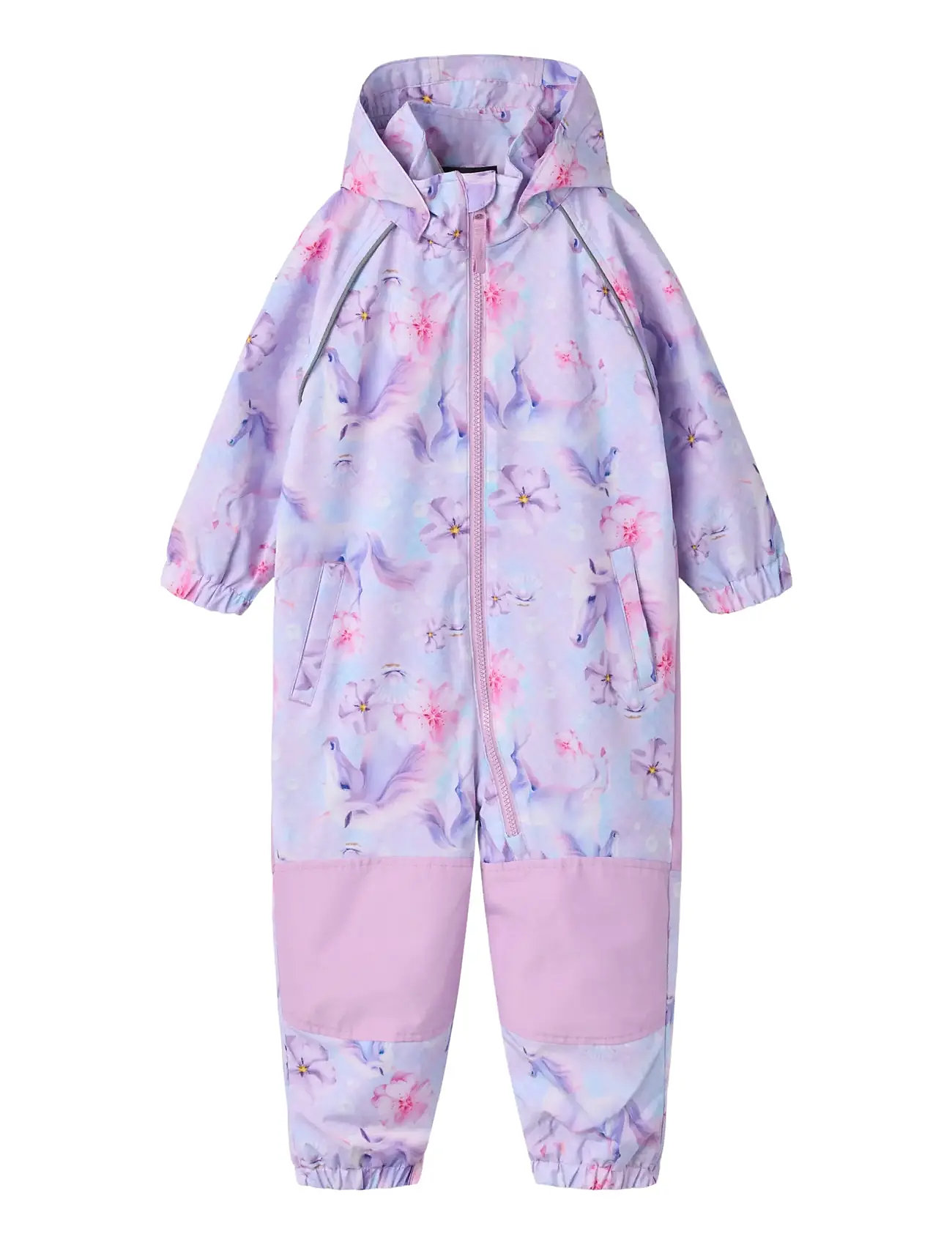 name it Nmfalfashell08 Suit Aop Fo, 116, Pink, Overalls > Shell-Overalls, Børn