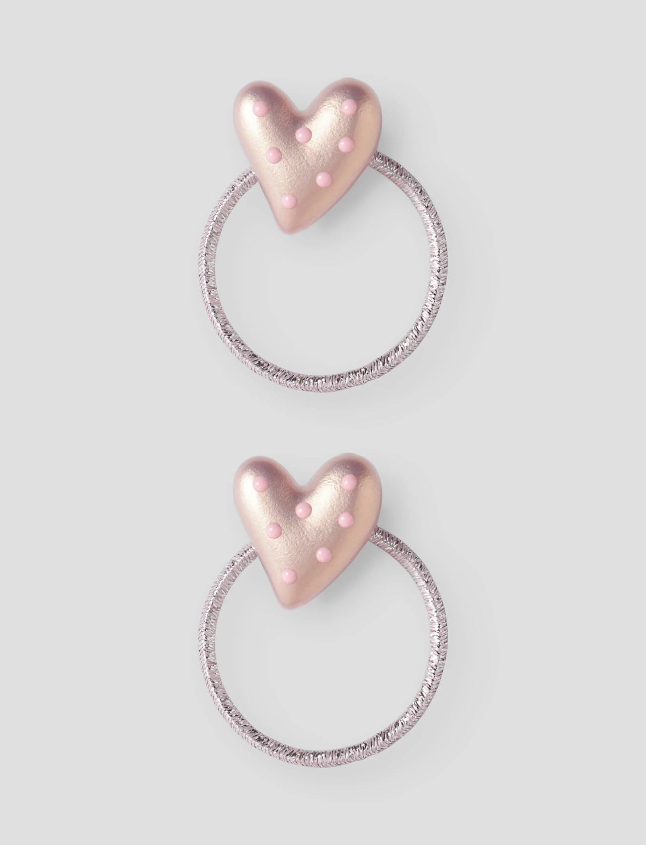 name it Nmftabia 2P Hairelastic, One Size, Silver, Hårtilbehør > Scrunchies, Børn