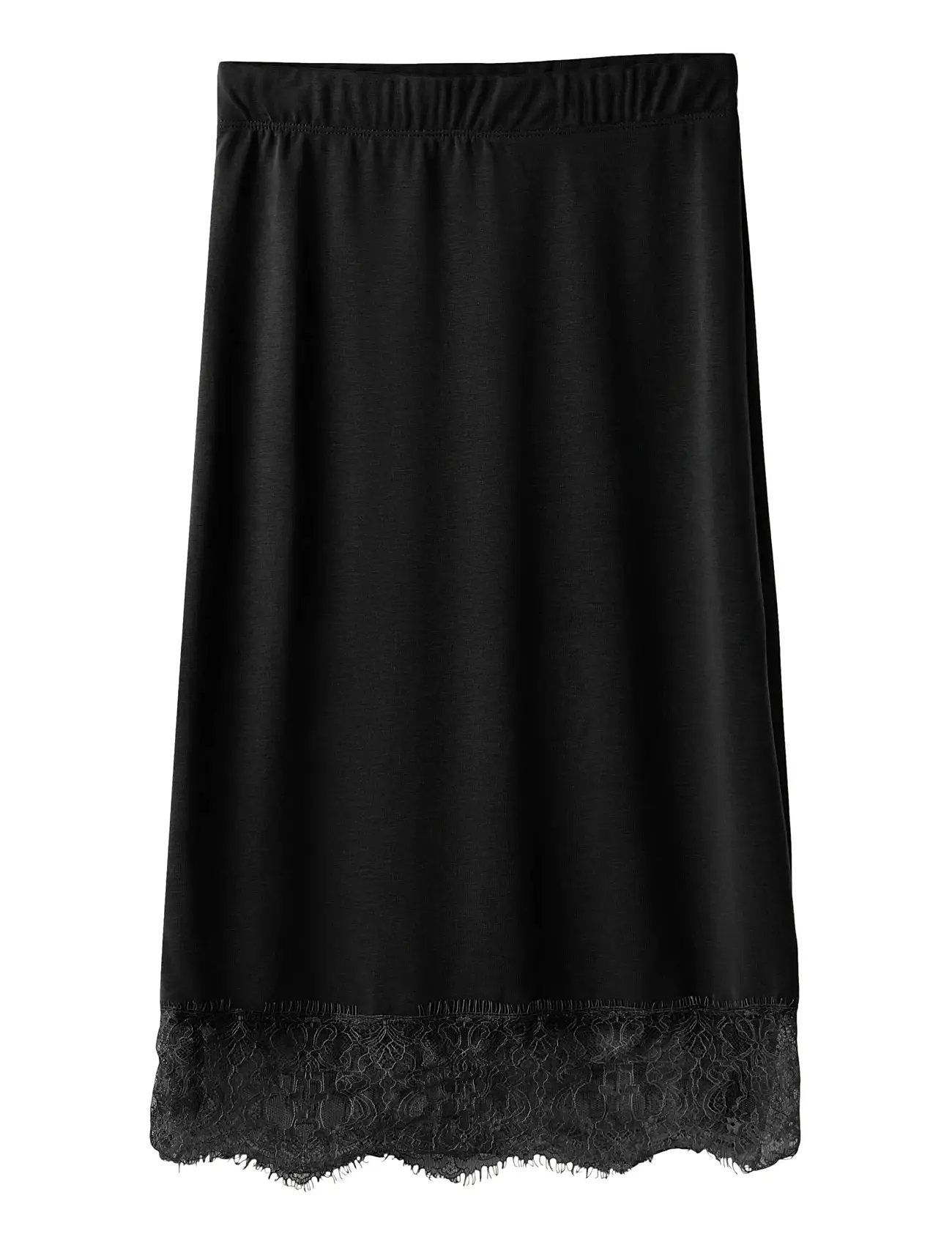 name it Nkfrenie Midi Skirt, 158, Black, Nederdele > Midi-Nederdele, Børn