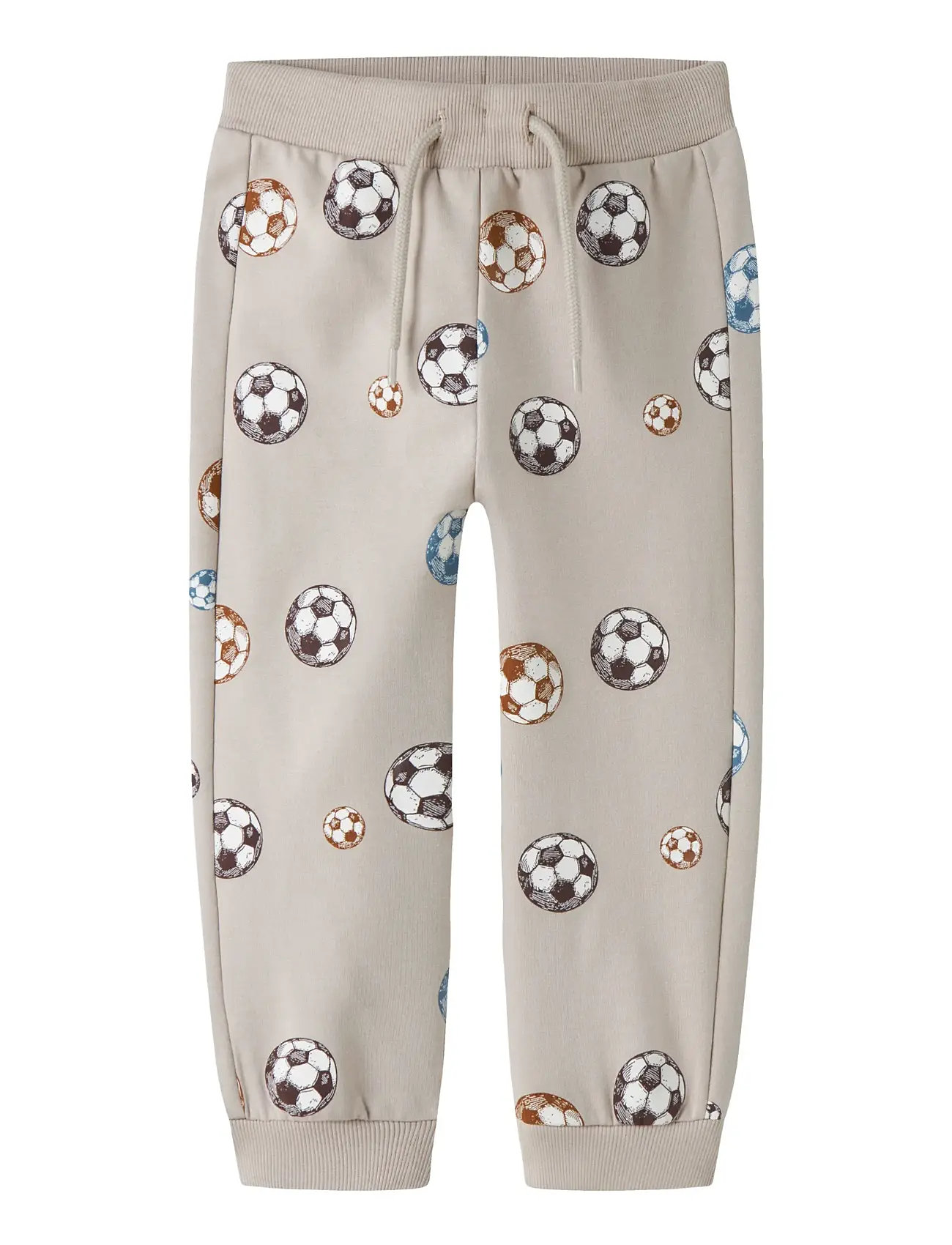 NAME IT Nmmdavis Nreg Swe Hose Bru Beige - 110 - Kinder