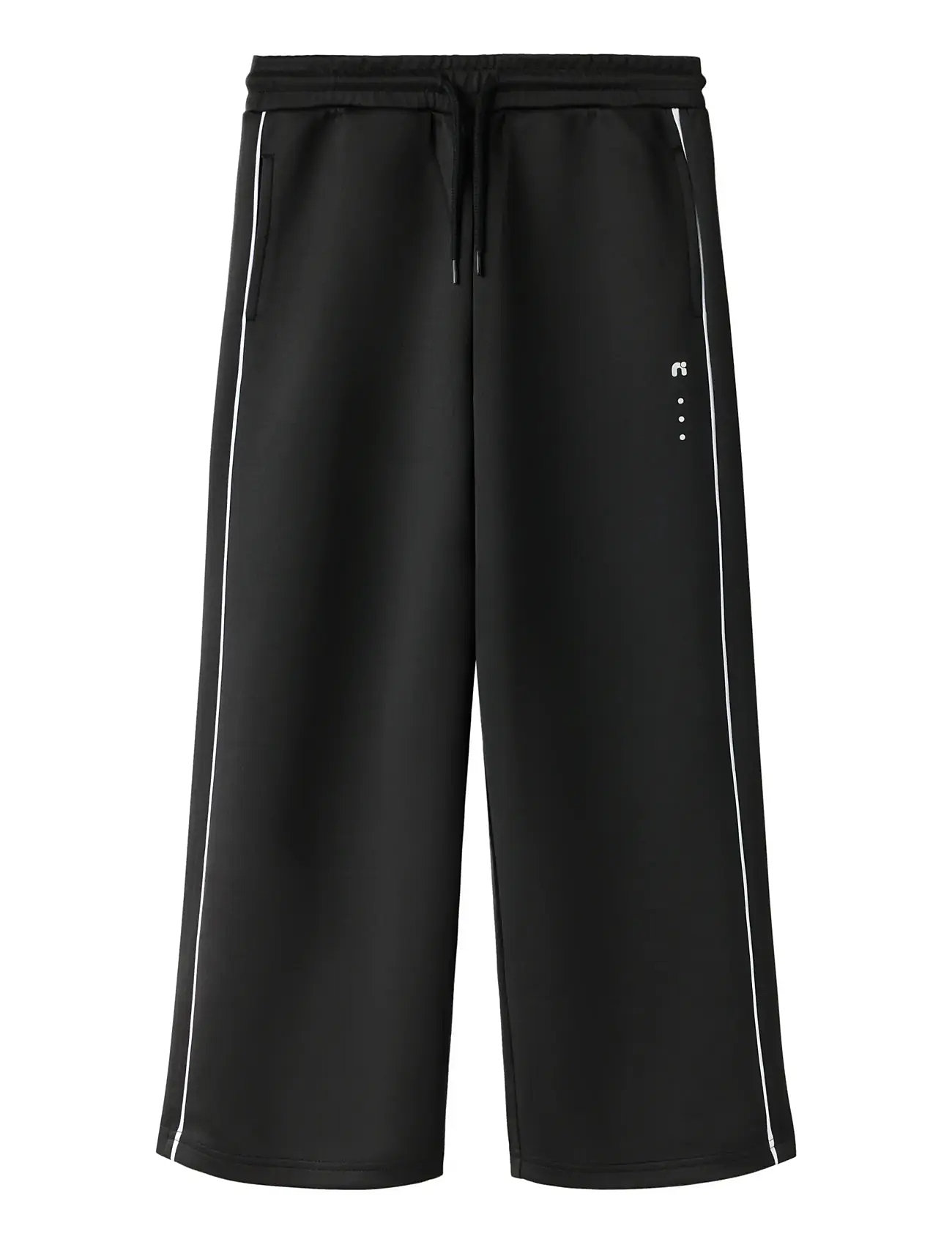 NAME IT Nkndunne Wide Swe Hose Unb Schwarz - 128 - Kinder