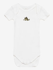 name it - NBMBODY 3P SS LODEN DINO NOOS - bodies à manches courtes avec motif - loden green - 2