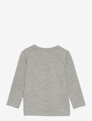 name it - NMMPEPPAPIG OLINDO LS TOP PEP - long-sleeved t-shirts - grey melange - 1
