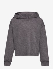 NKFNILEA LS TOP BOXY SHORT WH - DARK GREY