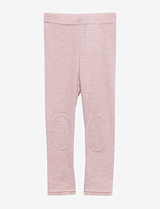 NMFWANG WOOL NEEDLE LEGGING NOOS XIX - BURNISHED LILAC