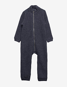 NMMWMINO WOOL BRUSHED LS SUIT XIX - OMBRE BLUE