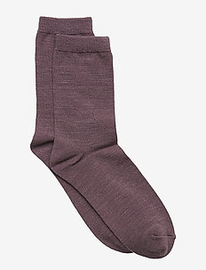 NKFWAK WOOL 2 PACK SOCK XIX - BURNISHED LILAC
