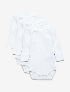 NBNBODY 3P LS SOLID WHITE NOOS - BRIGHT WHITE