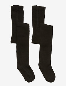 NKNPANTYHOSE 2P BLACK NOOS - BLACK