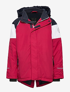 NKFSNOW03 JACKET BLOCK 1FO - CERISE