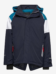 NKMSNOW03 JACKET BLOCK 1FO - DARK SAPPHIRE