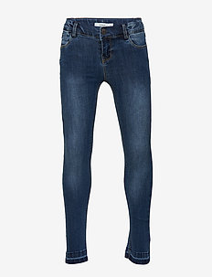 NKFPOLLY DNMTOFIA 2227 ANCLE PANT NOOS - MEDIUM BLUE DENIM