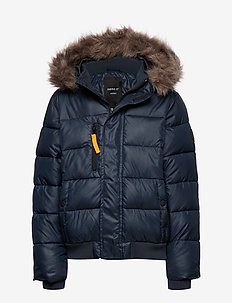 NKMMILAS BOMBER JACKET - DARK SAPPHIRE