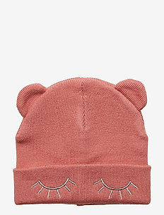 NMFMARINUS KNIT HAT - DUSTY ROSE